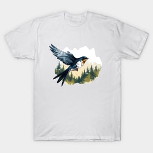 Swallow Bird T-Shirt